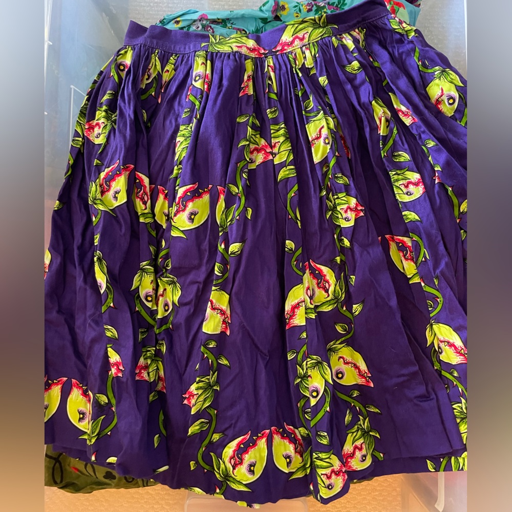 Pinup Girl clothing flytrap skirt